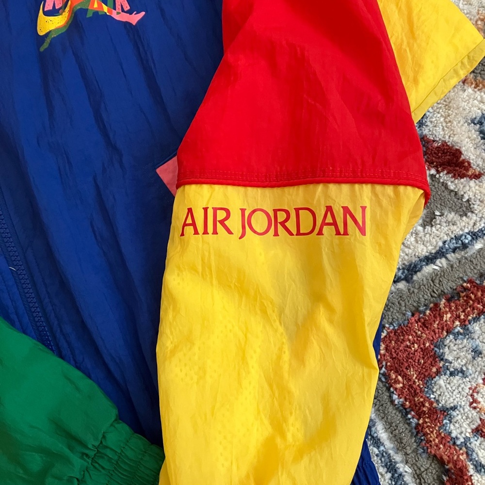 Nike Vintage Classic Air Jordan Jumpman Classic Colorblock Jacket - Picture 4 of 6